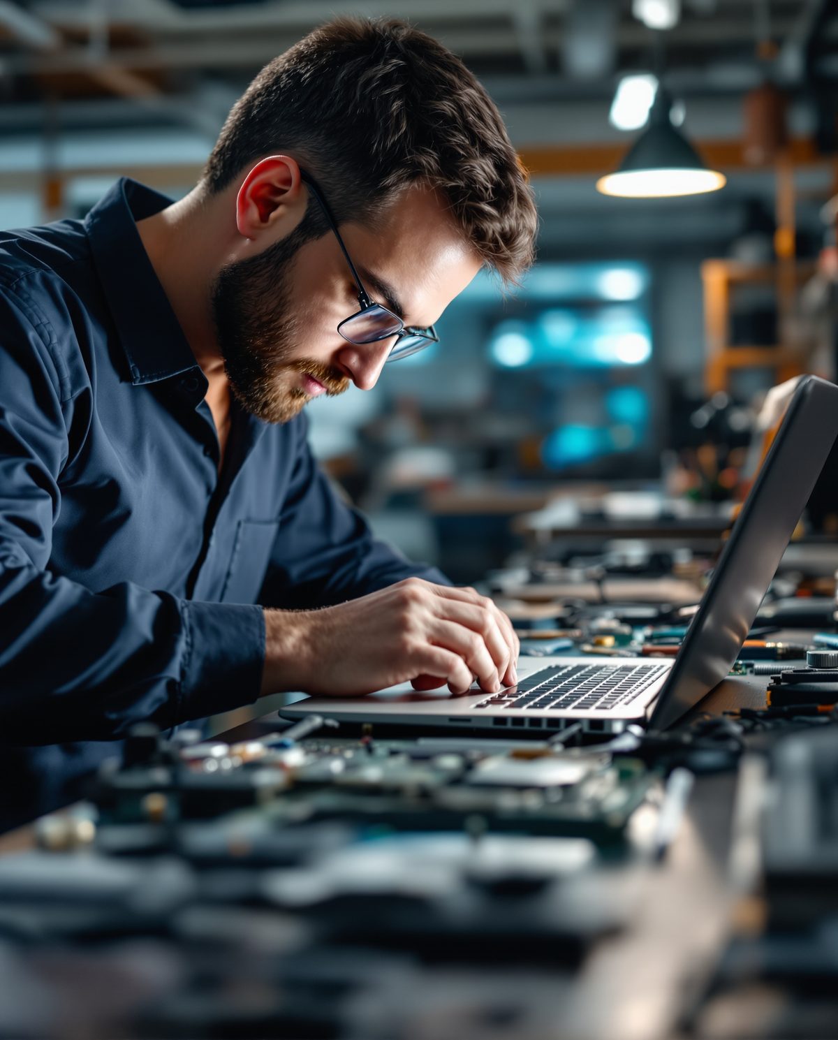 Our technicians at work